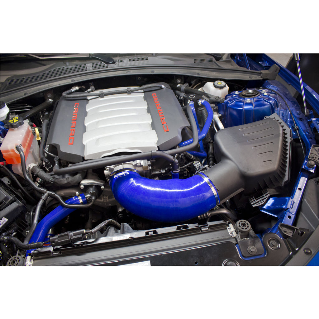 2016-Chevrolet-Camaro-Ss-Silicone-Induction-Hose---Blue