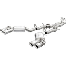 Load image into Gallery viewer, 2016-Chevy-Camaro-6.2L-V8-Competition-Cat-Back-W-Quad-Polished-Tips