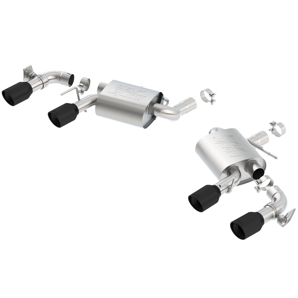2016-Chevy-Camaro-V8-Ss-AtMt-Atak-Rear-Section-Exhaust-W-Dual-Mode-Valves-Ceramic-Black