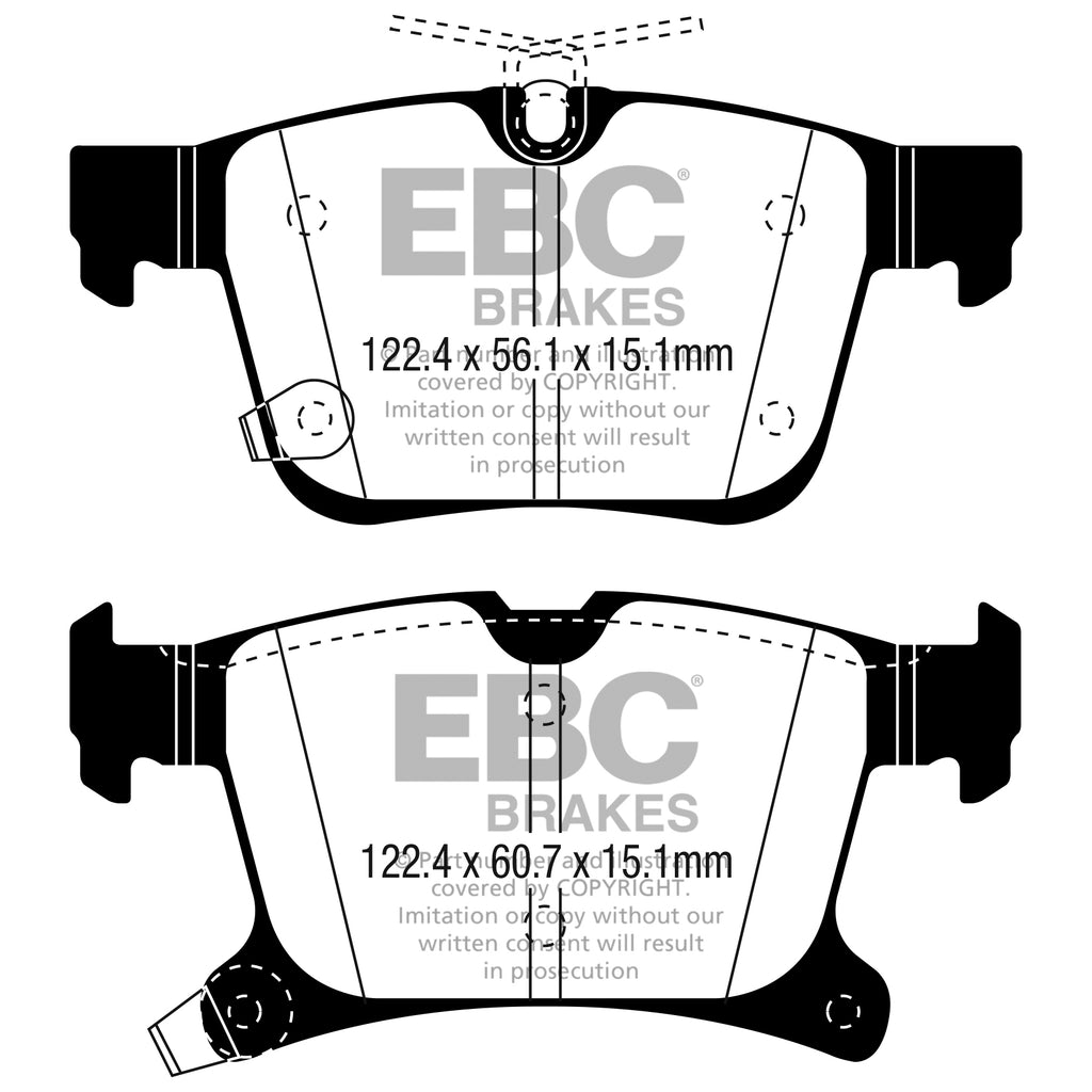 2016-Chrysler-Pacifica-(Ru)-3.6L-Ultimax2-Rear-Brake-Pads