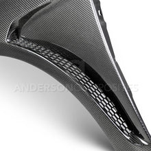 Load image into Gallery viewer, 2016-Focus-Type-Gr-Vented-Carbon-Fiber-Fenders-.04In-Wider-(Pair)