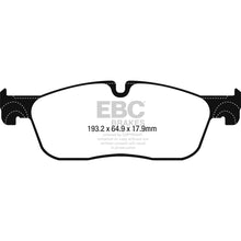 Load image into Gallery viewer, 2016-Jaguar-F-Pace-2.0L-Td-(180)-Greenstuff-Front-Brake-Pads