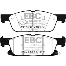 Load image into Gallery viewer, 2016-Lincoln-Continental-(10Th-Gen)-2.7L-Twin-Turbo-Ultimax2-Front-Brake-Pads