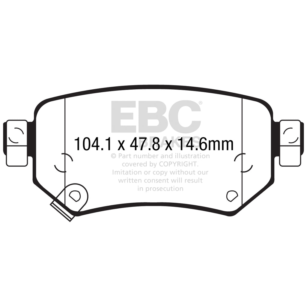 2016-Mazda-6-2.5L-Ultimax2-Rear-Brake-Pads