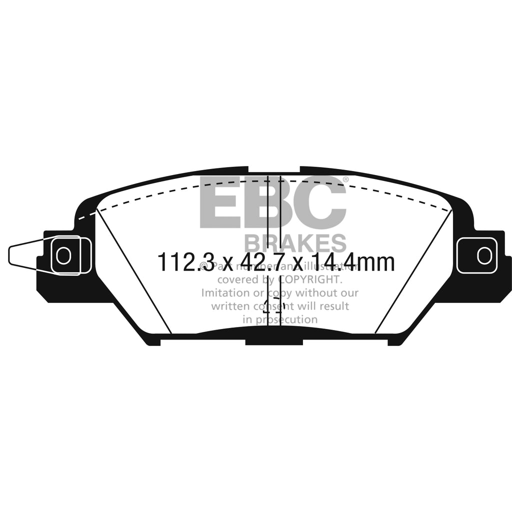 2016-Mazda-Cx-5-2.0L-Redstuff-Rear-Brake-Pads