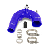 Mishimoto MMHOSE-RZR-16AIBL Silicone Intake J-Tube, Fits Polaris RZR XP Turbo 2016+, Blue