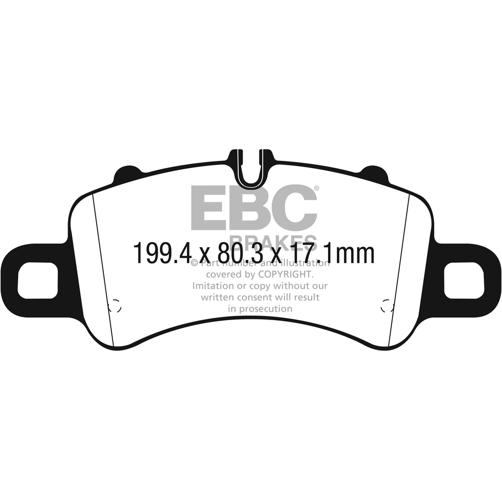 2016-Porsche-Boxster-718-(Iron-Rotors-Only)-2.5L-Turbo-Yellowstuff-Front-Brake-Pads