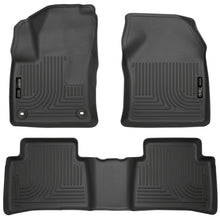 Load image into Gallery viewer, 2016-Toyota-Prius-Weatherbeater-Black-Front--2Nd-Seat-Floor-Liners-(Footwell-Coverage)