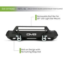 Load image into Gallery viewer, 2016-Toyota-Tacoma-Center-Mount-Winch-Capable-Front-Bumper-Dv8-Offroad