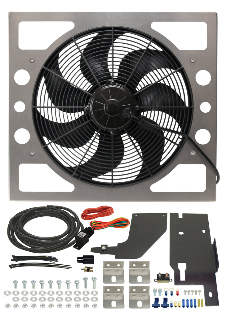 Derale 20161 Electric Fan Kit, Direct Fit for Select Jeep Wrangler