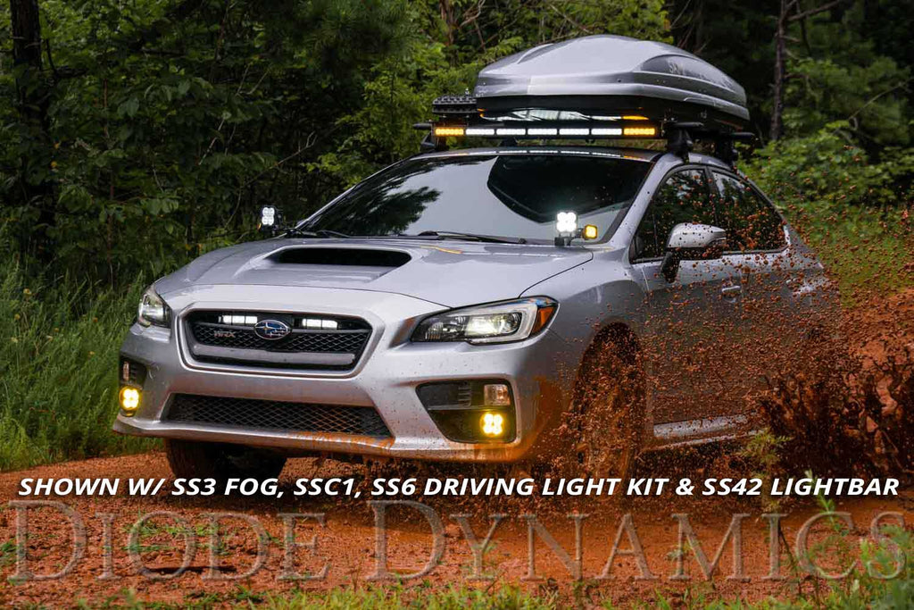 Diode Dynamics DD6614 Pod light featuring advanced TIR optics for high efficiency and focus. for Select Subaru WRX, Subaru WRX STI