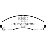 EBC UD2018 Ultimax OEM Replacement Brake Pads