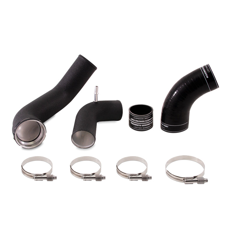 2017-Ford-F150-3.5L-Ecoboost-Cold-Side-Intercooler-Pipe-Kit---Wrinkle-Black
