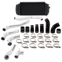 Load image into Gallery viewer, 2017-Ford-F150-3.5L-Ecoboost-Performance-Intercooler-Kit---Black-Cooler-Polished-Pipes