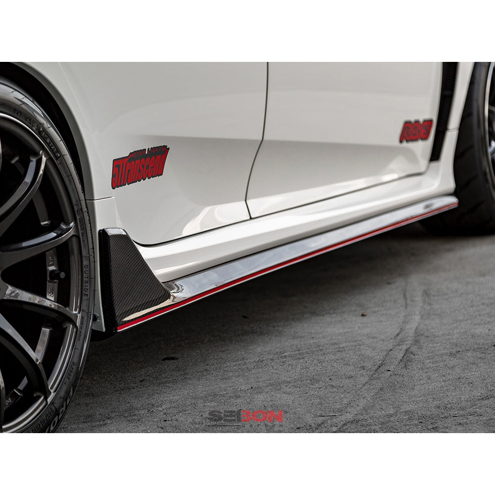 2017-Honda-Civic-Type-R-Oem-Carbon-Fiber-Side-Skirts
