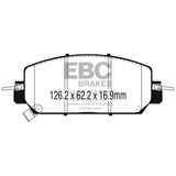 EBC DP63084 6000 Series Greenstuff Truck/SUV Brakes Disc Pads