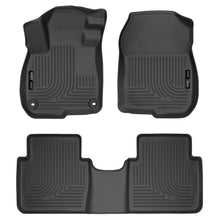 Load image into Gallery viewer, 2017-Honda-Cr-V-Weatherbeater-Black-Front--2Nd-Seat-Floor-Liners