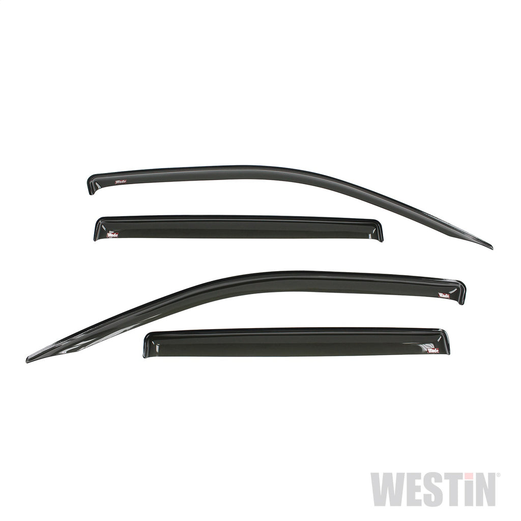 2017-Honda-Ridgeline-Wade-Slim-Wind-Deflector-4Pc---Smoke