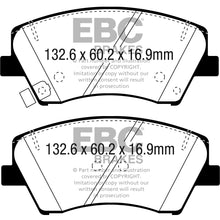 Load image into Gallery viewer, 2017-Hyundai-Elantra-1.4L-Turbo-Ultimax2-Front-Brake-Pads
