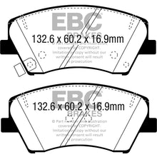Load image into Gallery viewer, 2017-Hyundai-Elantra-1.4L-Turbo-Redstuff-Front-Brake-Pads