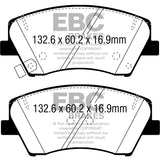 EBC UD1912 Ultimax OEM Replacement Brake Pads