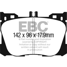 Load image into Gallery viewer, 2017-Mercedes-Benz-E300-(W213)-2.0L-Turbo-Greenstuff-Front-Brake-Pads