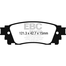 Load image into Gallery viewer, 2017-Toyota-C-Hr-2.0L-Yellowstuff-Rear-Brake-Pads