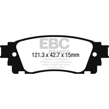 Load image into Gallery viewer, 2017-Toyota-C-Hr-2.0L-Greenstuff-Rear-Brake-Pads