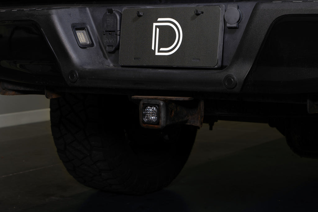 Diode Dynamics DD7648 Allows you to mount a C1R LED pod in the Ford F-150 trailer hitch receiver. for Select Ford F-150