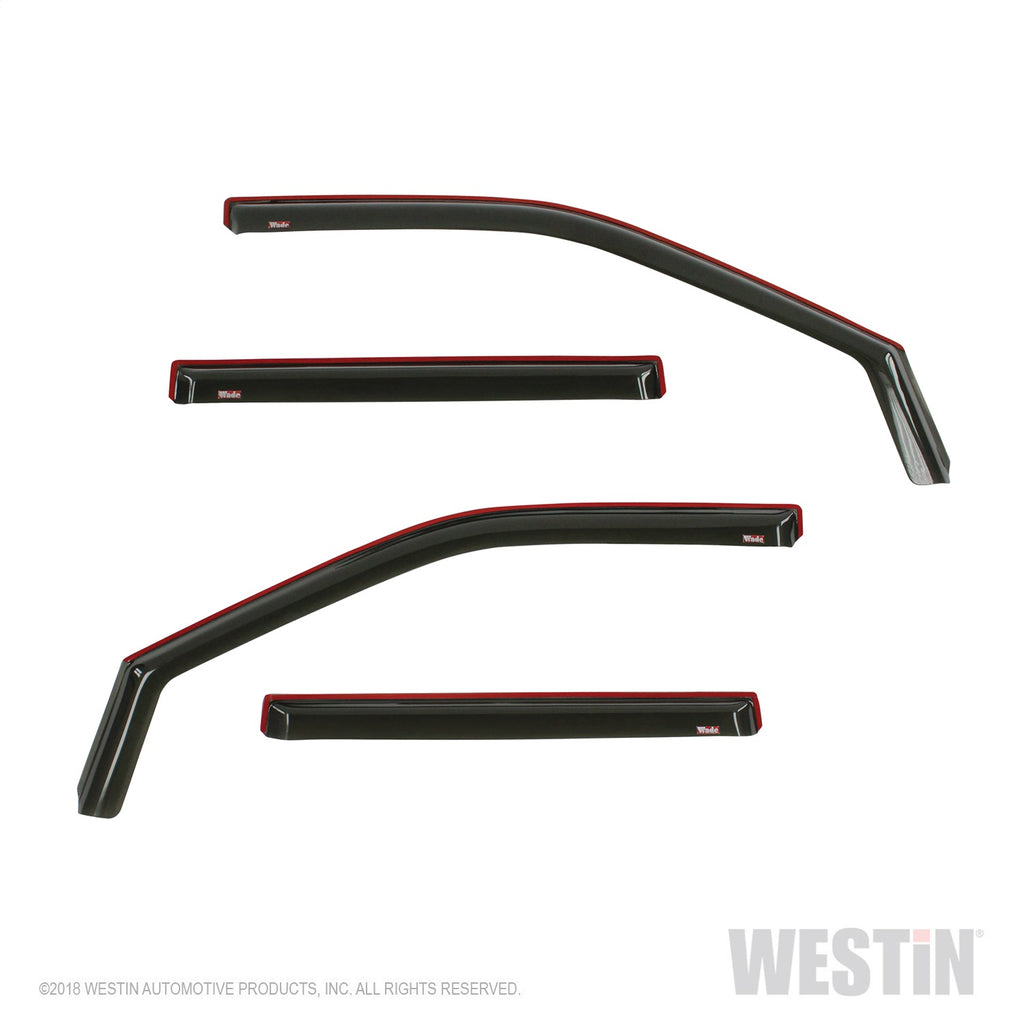 2018-2019-Ford-Expedition-Wade-In-Channel-Wind-Deflector-4Pc---Smoke