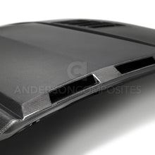 Load image into Gallery viewer, 2018-2019-Ford-Mustang-Ram-Air-Double-Sided-Carbon-Fiber-Hood