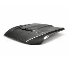 Load image into Gallery viewer, 2018-2019-Ford-Mustang-Ram-Air-Double-Sided-Carbon-Fiber-Hood