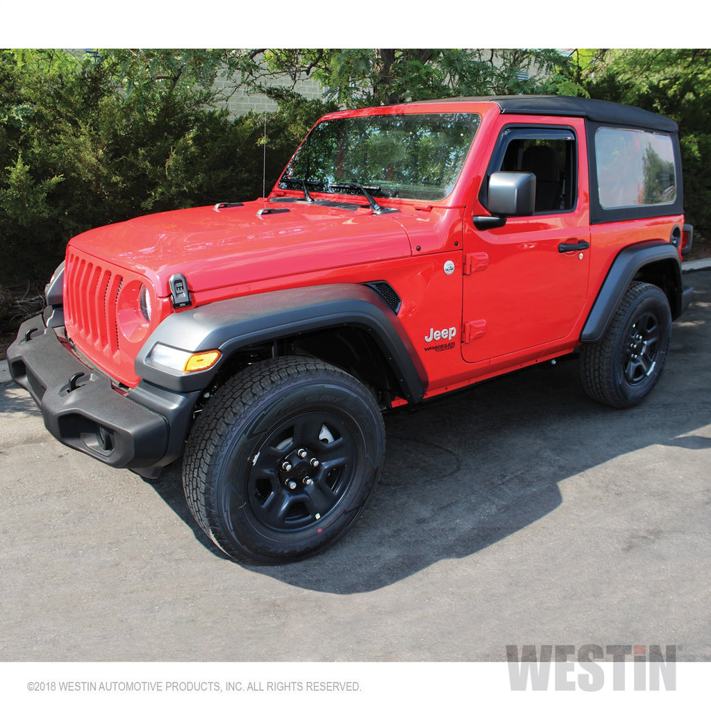 2018-2019-Jeep-Wrangler-Jl-Wade-In-Channel-Wind-Deflector-2Pc---Smoke