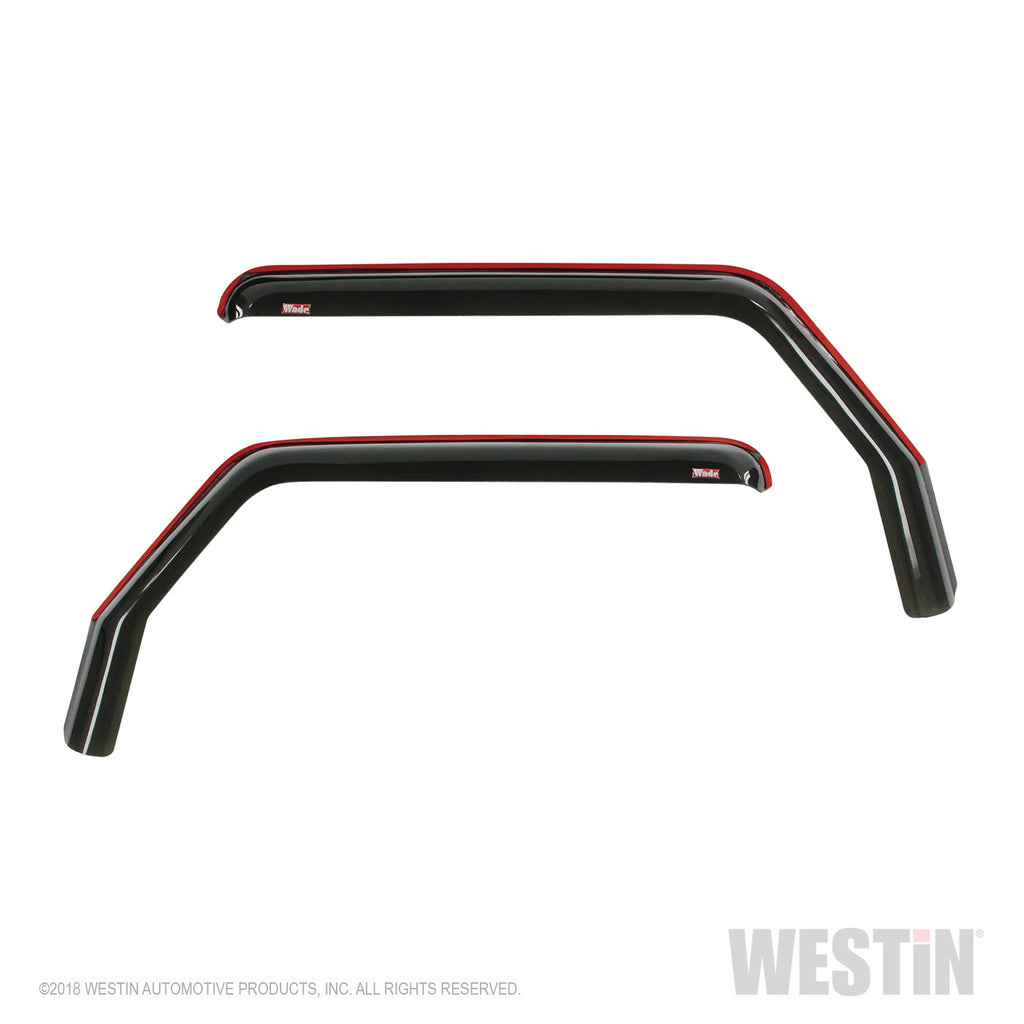 2018-2019-Jeep-Wrangler-Jl-Wade-In-Channel-Wind-Deflector-2Pc---Smoke