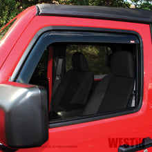 Load image into Gallery viewer, 2018-2019-Jeep-Wrangler-Jl-Wade-In-Channel-Wind-Deflector-2Pc---Smoke