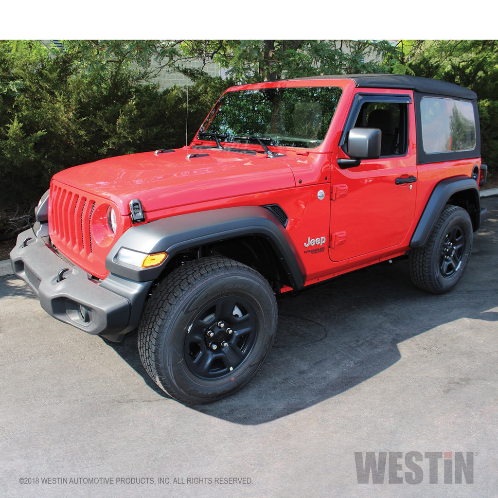 2018-2019-Jeep-Wrangler-Jl-Wade-Slim-Wind-Deflector-2Pc---Smoke