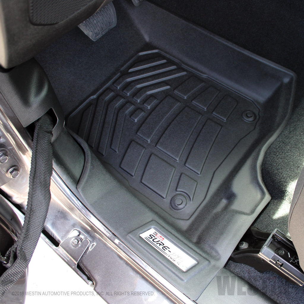 2018-2019-Jeep-Wrangler-Jl-Wade-Sure-Fit-Floor-Liners-Front---Black