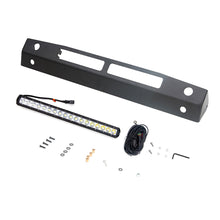 Load image into Gallery viewer, 2018-2019-Jeep-Wrangler(Jl)-Skid-Plate-With-Light-Bar---Black
