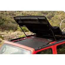 Load image into Gallery viewer, 2018-2019-Jeep-Wrangler(Jl)-Unlimited-Sport-4-Door-Mesh-Shade-Top---Extended---Black