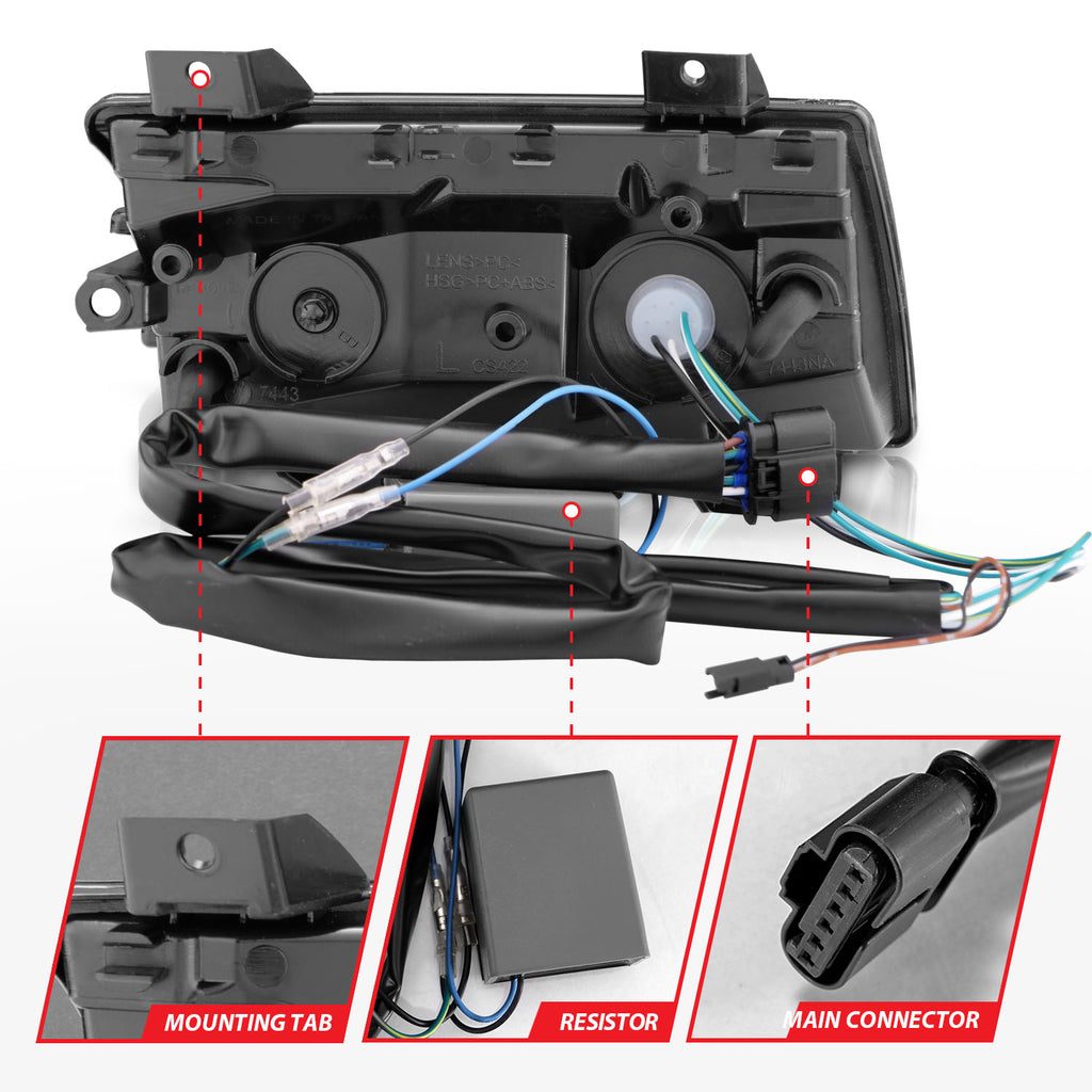 2018-2021-Jeep-Wrangler-Led-Side-Markers-Chrome-Housing-Smoke-Lens-W-Seq.-Signal-Low-Config