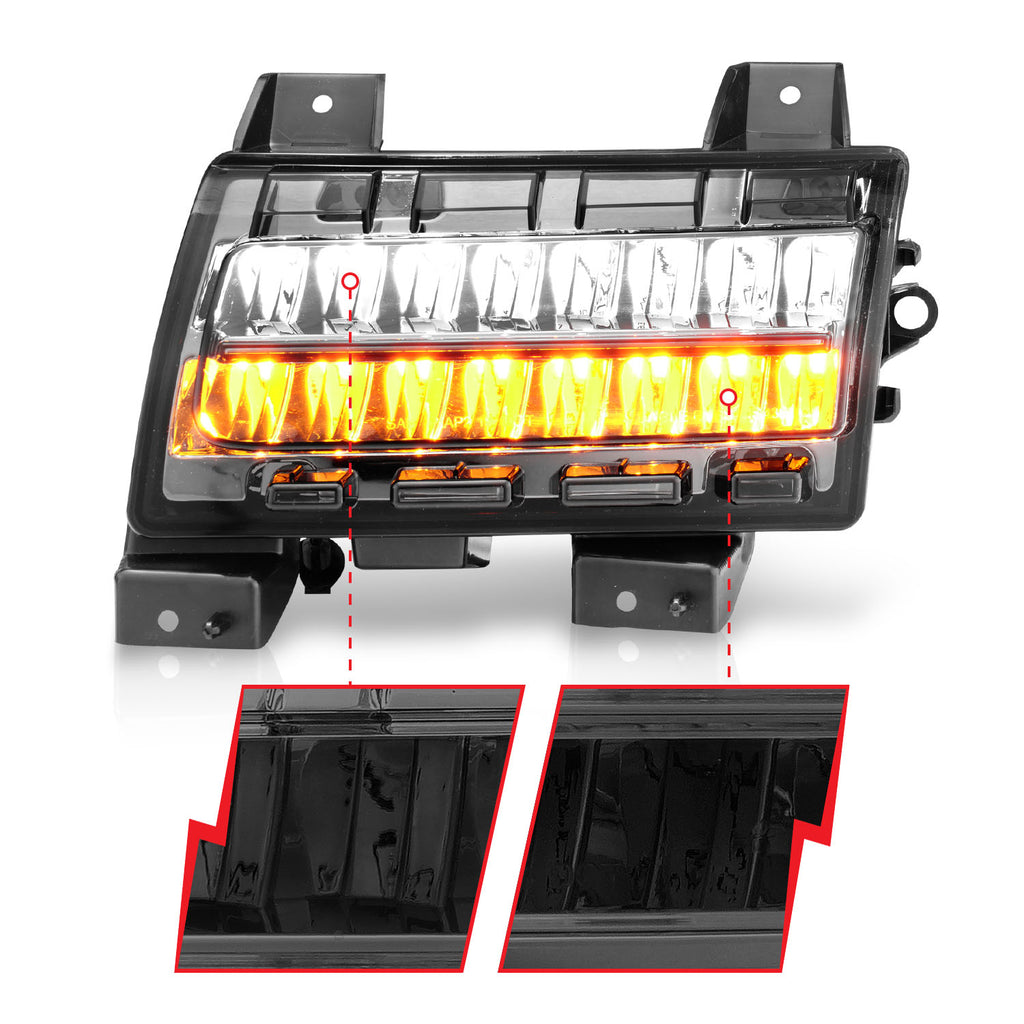 2018-2021-Jeep-Wrangler-Led-Side-Markers-Chrome-Housing-Smoke-Lens-W-Seq.-Signal-Sport-Bulb