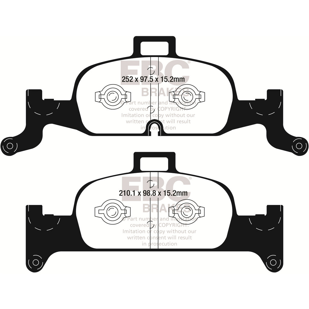 2018-Audi-A4-Allroad-Quattro-2.0L-Turbo-Ultimax2-Front-Brake-Pads