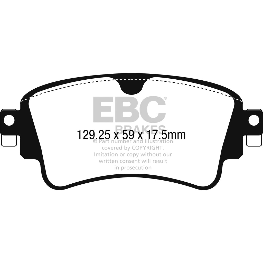 2018-Audi-A4-Allroad-Quattro-2.0L-Turbo-Redstuff-Rear-Brake-Pads