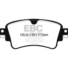 Load image into Gallery viewer, 2018-Audi-A4-Allroad-Quattro-2.0L-Turbo-Redstuff-Rear-Brake-Pads
