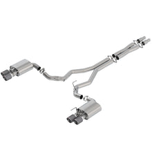 Load image into Gallery viewer, 2018-Ford-Mustang-Gt-5.0L-AtMt-3In-Atak-Catback-Exhaust-W-Valves-(Carbon-Fiber-Tip)