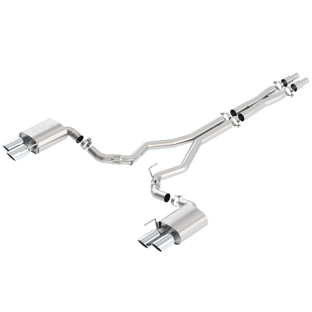 2018-Ford-Mustang-Gt-5.0L-AtMt-(WO-Valves)-Atak-3In-Cat-Back-Exhaust-WPolished-Tips