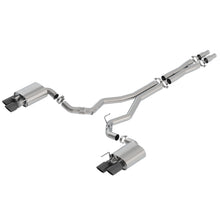 Load image into Gallery viewer, 2018-Ford-Mustang-Gt-5.0L-AtMt-3In-Atak-Catback-Exhaust-Black-Chrome-Tips-W-Valves