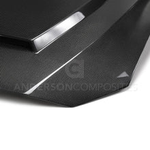 Load image into Gallery viewer, 2018-Ford-Mustang-Super-Snake-Double-Sided-Carbon-Fiber-Hood