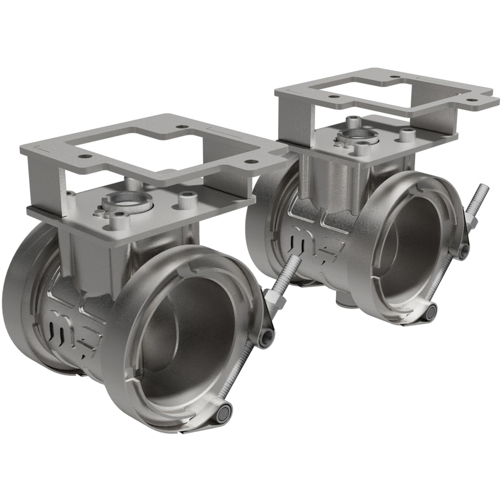 2018-Ford-Mustang-V8-5.0Lgas-Exhaust-Acc---2.5In-IdOd---304Ss---Integrated-V-Band-Flanges