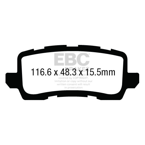 2018-Honda-Odyssey-3.5L-Greenstuff-Rear-Brake-Pads